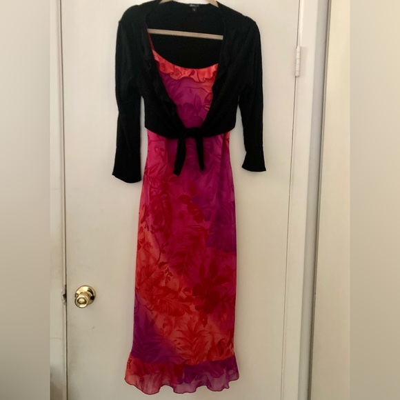 Arden B  SOLD Black Shrug ruffle detail - Picture 10 of 12